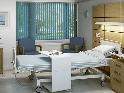 Жалюзи и рулонные шторы для поликлиники